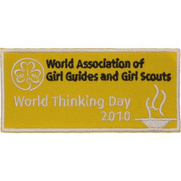 Special Edition World Thinking Day 2010 badge (Pack of 10)