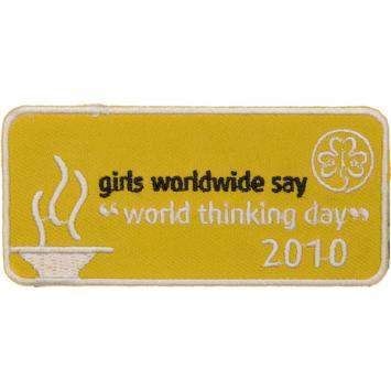 World Thinking Day 2010 Badge (Pack of 10)