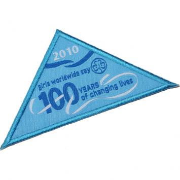 Insigne du Centenaire 2010 (bleu) par sachet de 10*