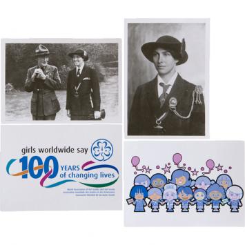 Pack of Four Centenary Post Cards