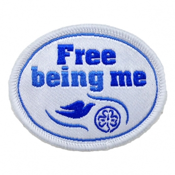 Free Being Me badge (Pack of 10)