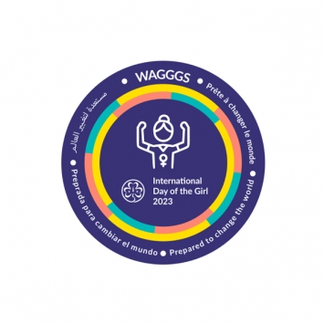 International Day of Girl 2023 Badge