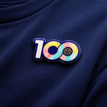 WAGGGS Centenary Pin