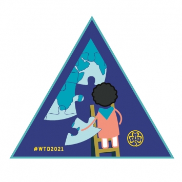 2021 World Thinking Day Badge