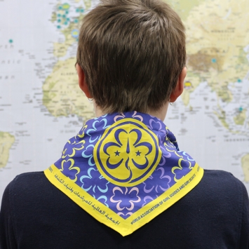 WAGGGS Cotton Scarf