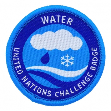 Water - UN Challenge Badge (Pack of 10)
