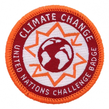 Climate Change -UN Challenge badge (Pack of 10)